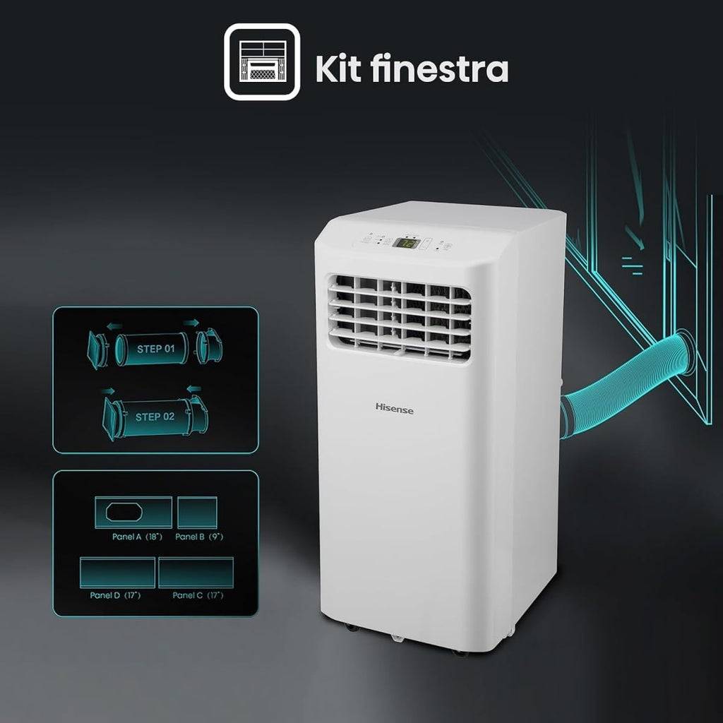 Hisense APC07KV - Climatiseur Mobile 7000 BTU