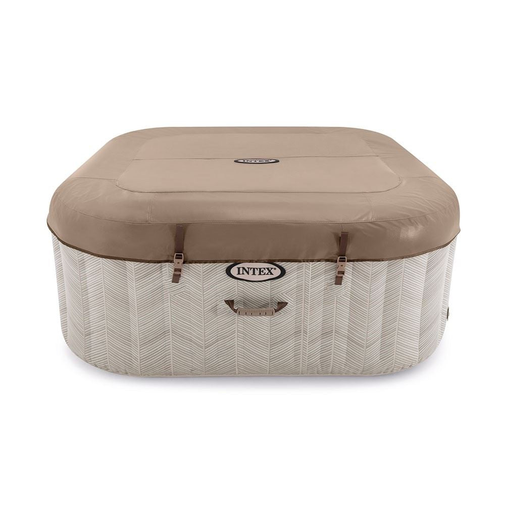 Intex PureSpa Chevron Bubble Deluxe spa gonflable - 4 personnes