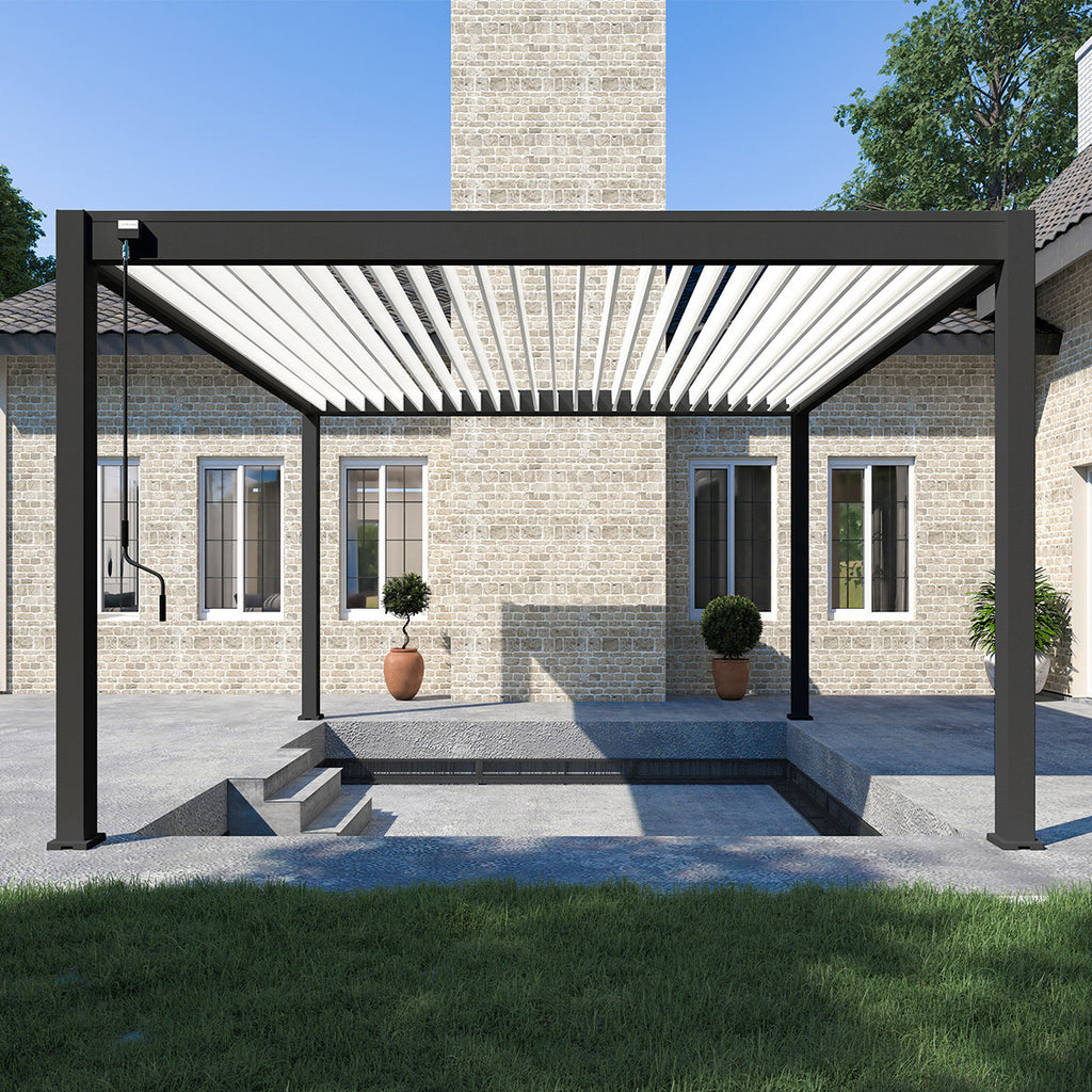 Pergola bioclimatique autoportée collection VS 4x4M