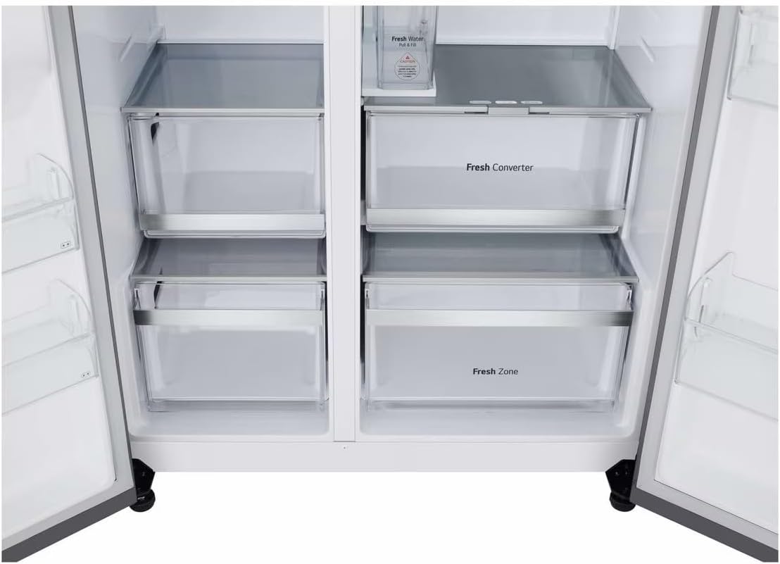 Réfrigérateur américain LG 628L Inox - GSLE81PYBD