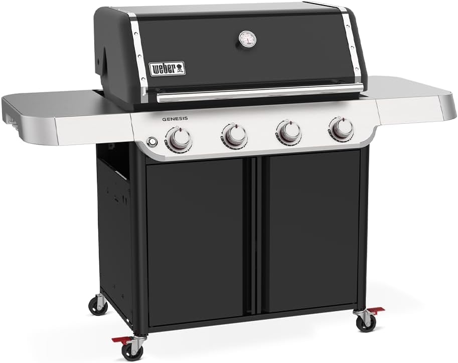 Weber Barbecue gaz Genesis E-415, 4 brûleurs PUREBLU, 14000 W